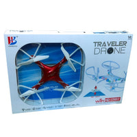 TRAVELER DRONE NAVIGATOR QUADROCOPTER WIFI UFO 2.0 MP HD CAMERA 2.4 GHZ 6 AXIS 169LW
