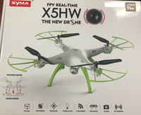 SYMA DRONE WIFI FPV 0.3 MP CAMERA 2.4G 4 CH 6-AXIS GYRO QUADCOPTER X5HW